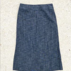 Ellen Fisher Petite Grey Skirt